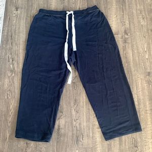 XL Straight Leg Sweats | Color: Navy Blue | Onque Woman